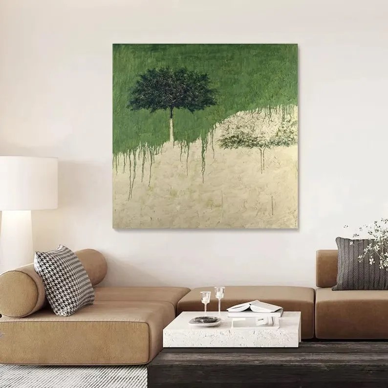 Abstract Tree Oil Painting #ABSY491