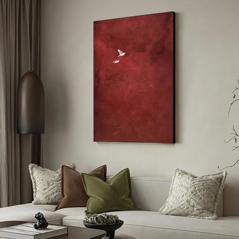 Abstract Bird Painting #ABSY512