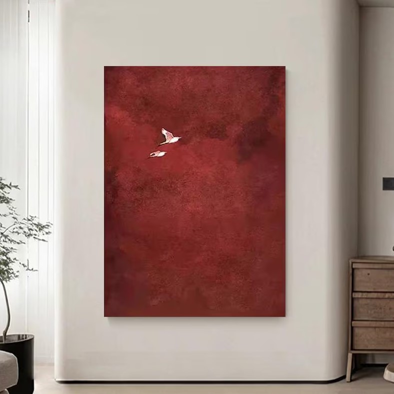 Abstract Bird Painting #ABSY512