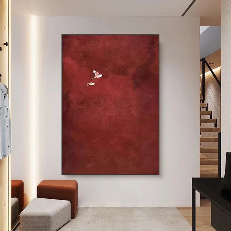 Abstract Bird Painting #ABSY512