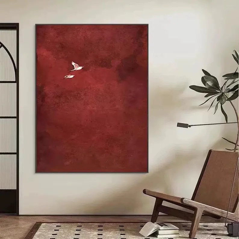 Abstract Bird Painting #ABSY512