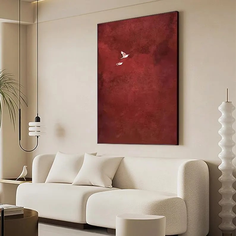 Abstract Bird Painting #ABSY512