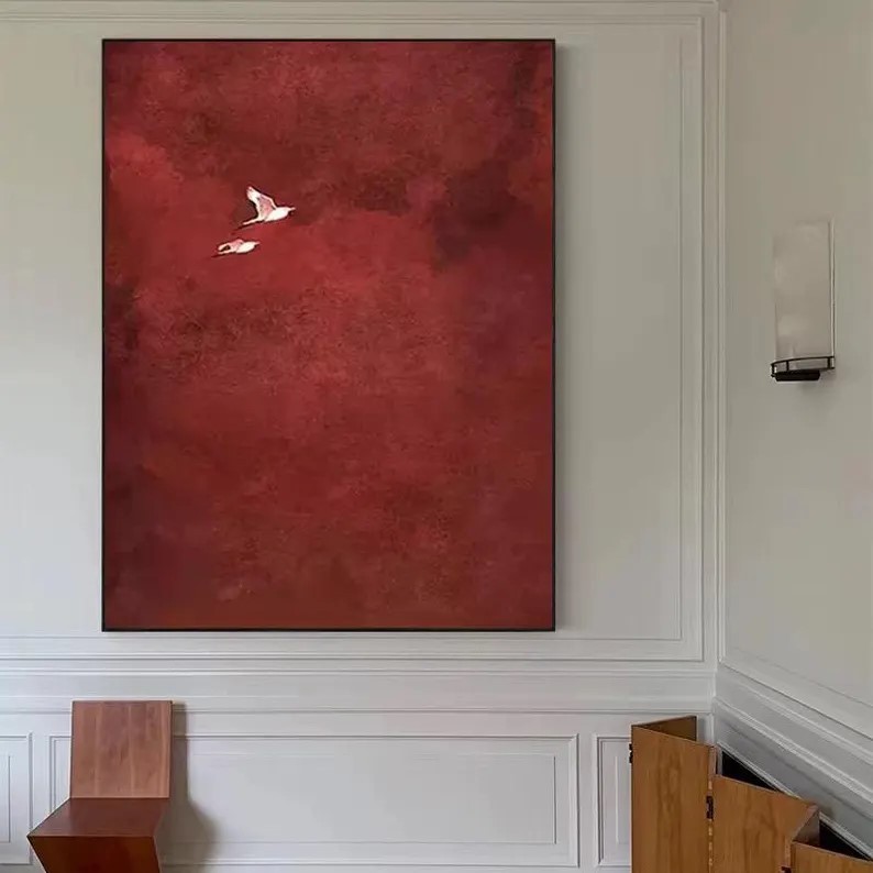 Abstract Bird Painting #ABSY512