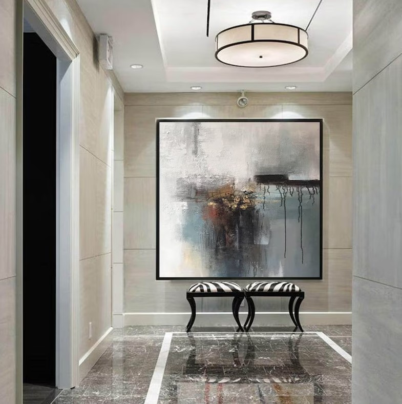 Large Abstract Painting #ABSH15