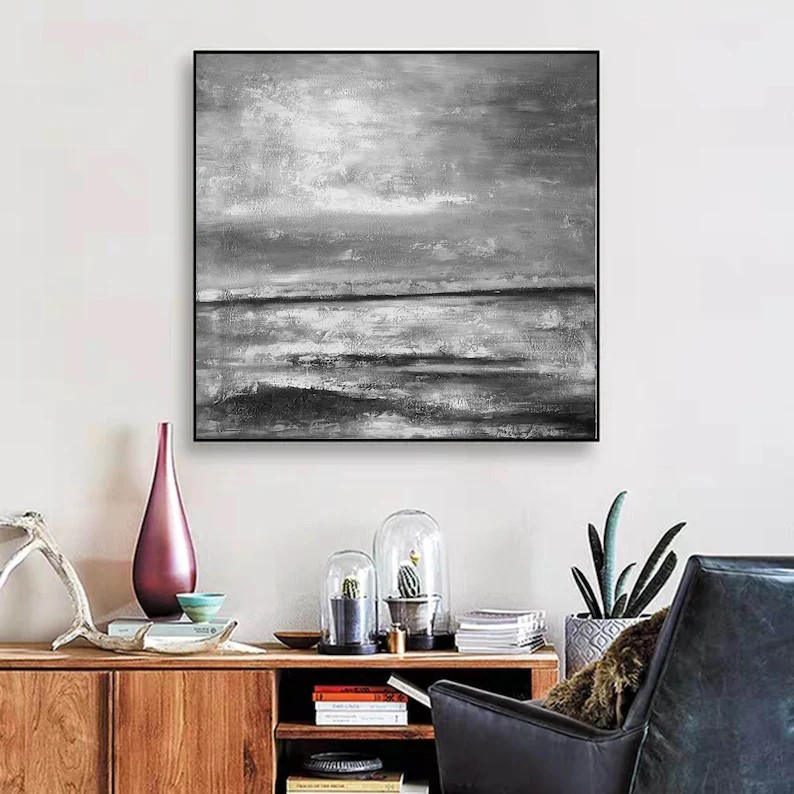 Black and White Painting #ABSH27