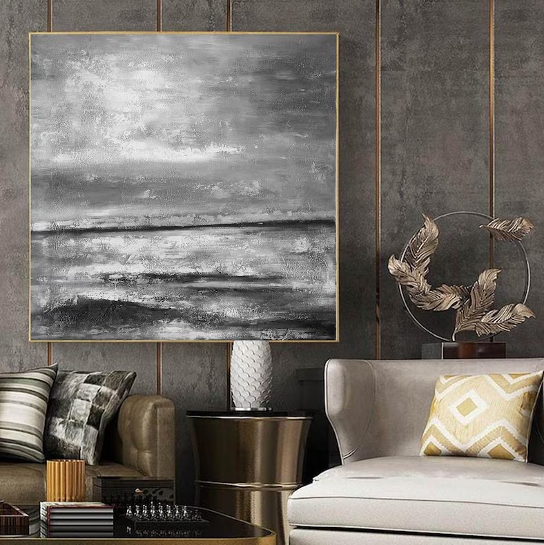 Black and White Painting #ABSH27