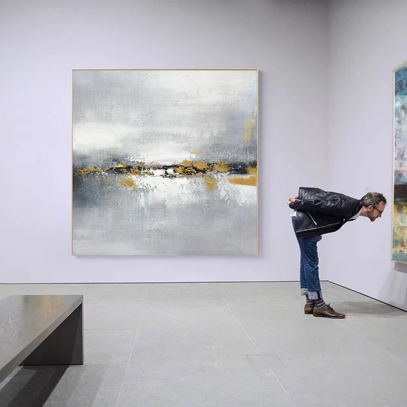 Large Abstract Art #ABSH41