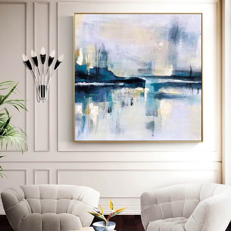 Navy Blue Painting #ABSH44
