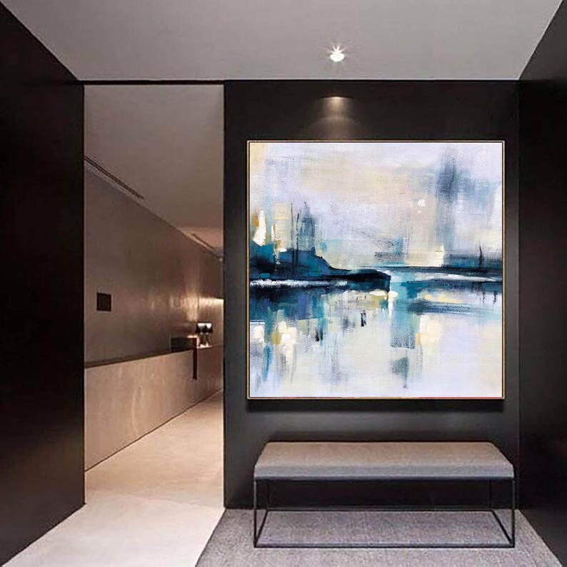 Navy Blue Painting #ABSH44