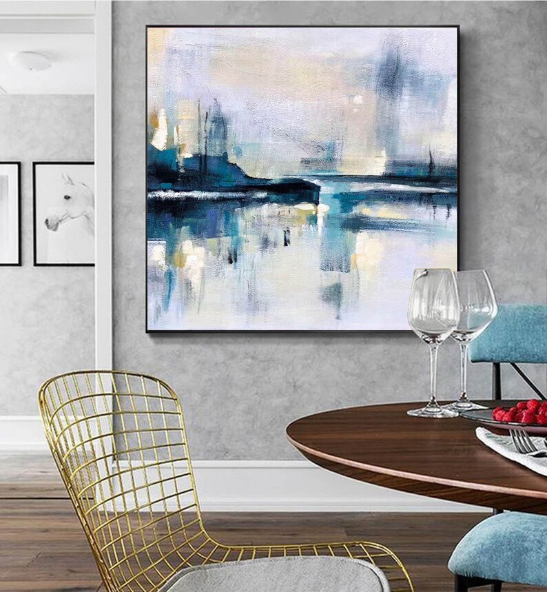 Navy Blue Painting #ABSH44