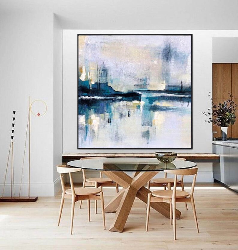 Navy Blue Painting #ABSH44