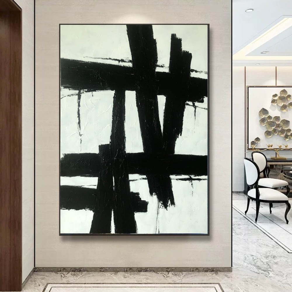 Black and White Painting #ABSH147