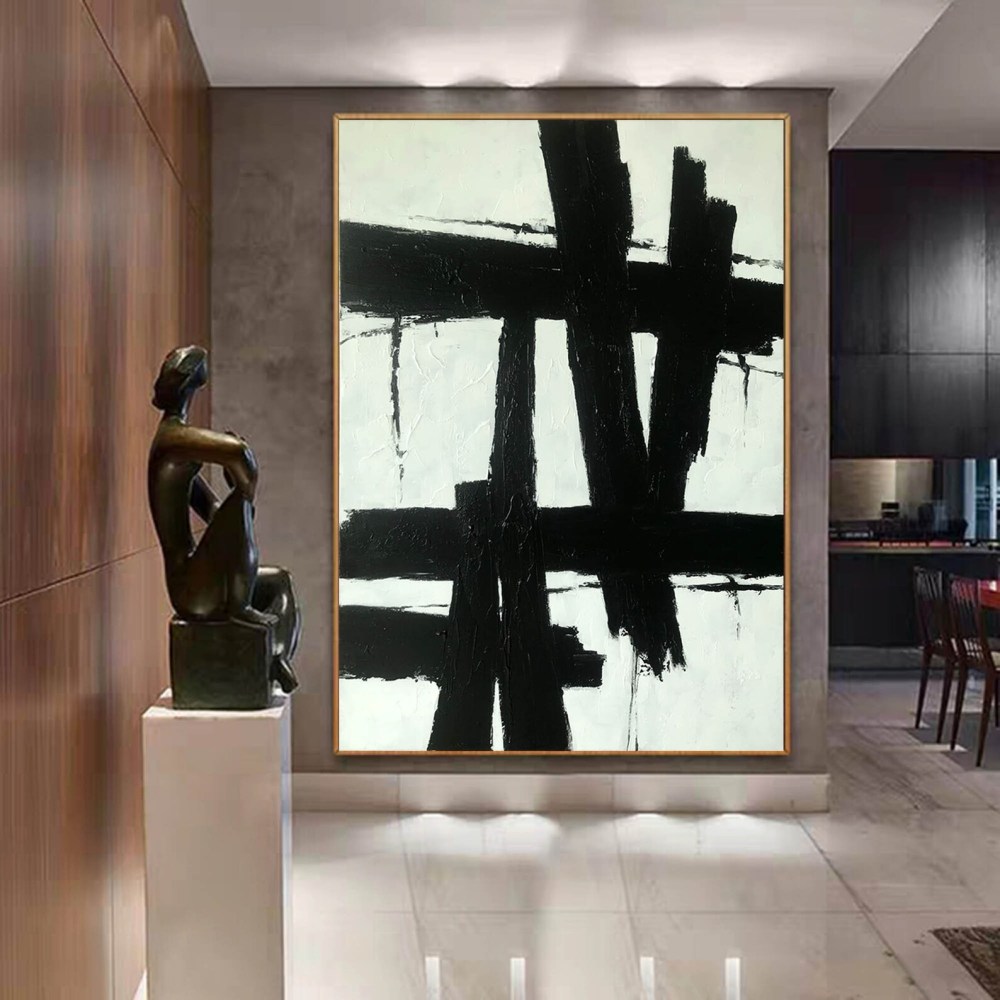 Black and White Painting #ABSH147