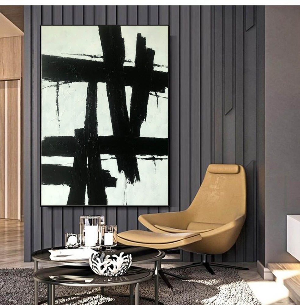 Black and White Painting #ABSH147