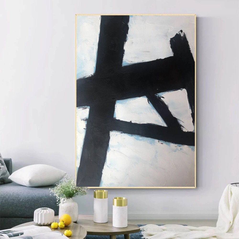 Black and White Painting #ABSH149