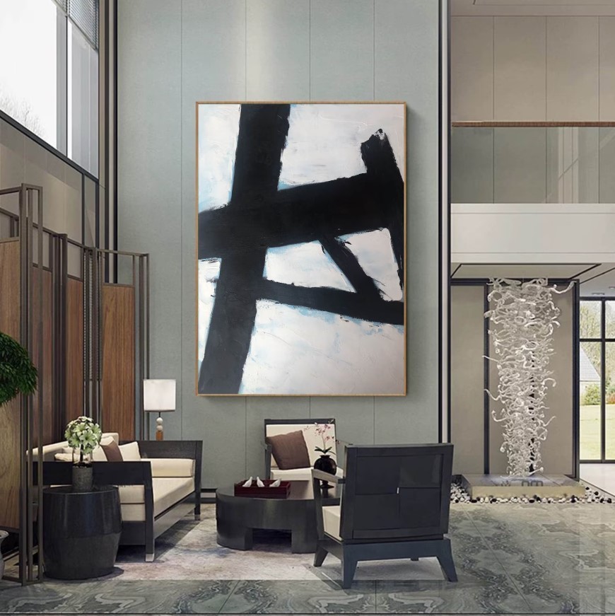Black and White Painting #ABSH149