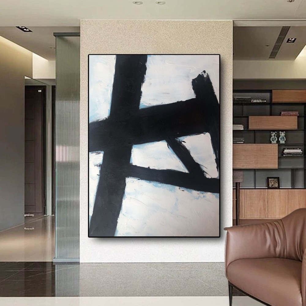 Black and White Painting #ABSH149