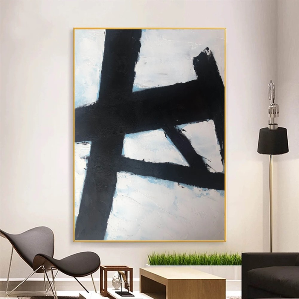 Black and White Painting #ABSH149