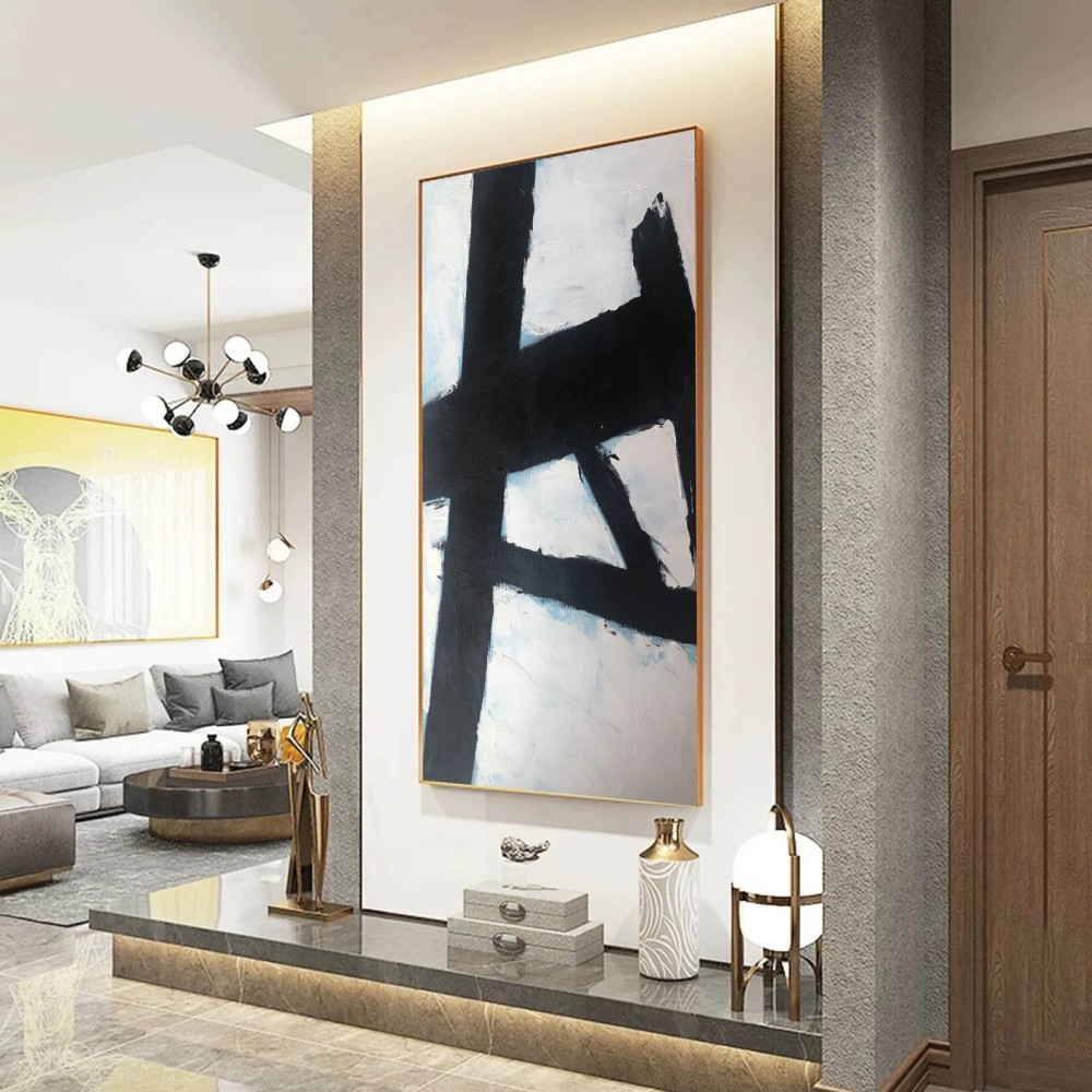 Black and White Painting #ABSH149
