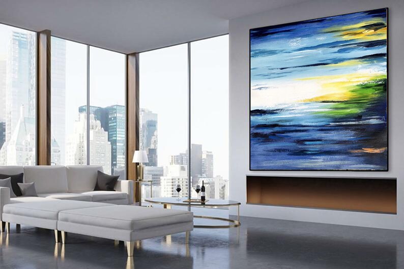 Abstract Canvas Art #ABSH90