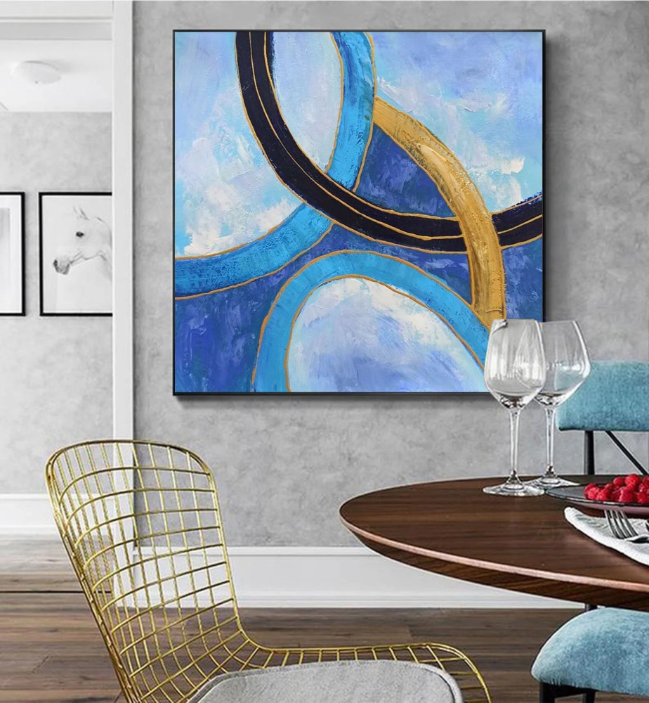 Blue Wall Art #ABSH189