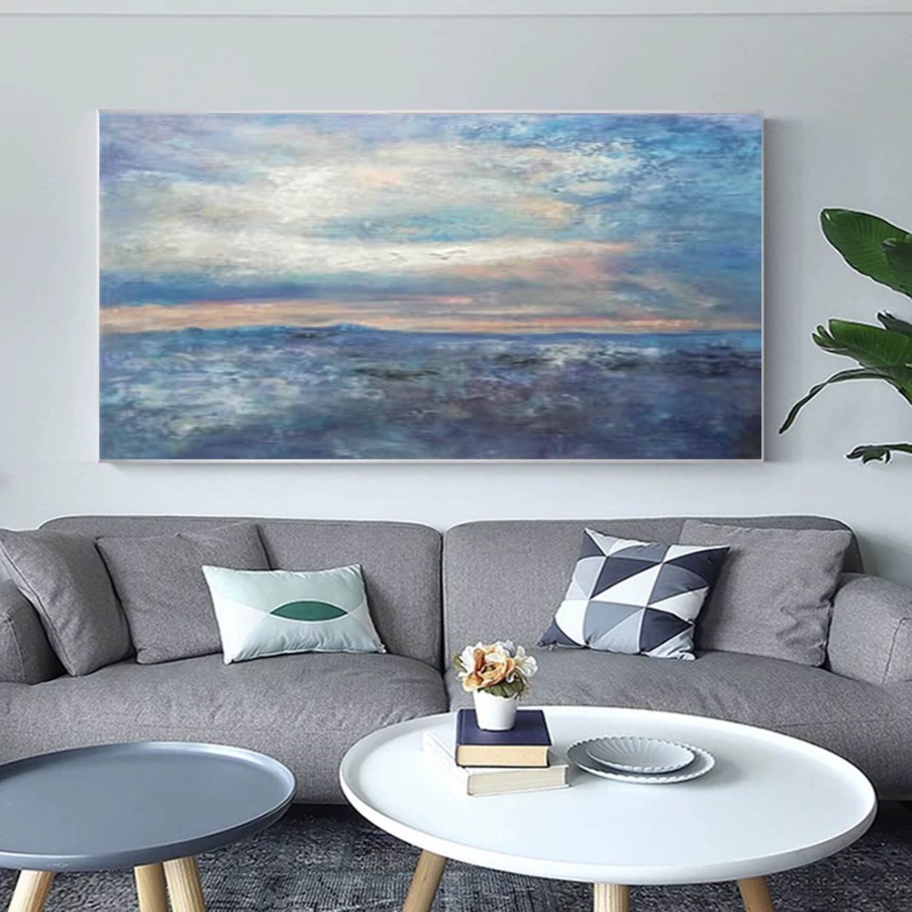 Blue Abstract Painting #ABSH162