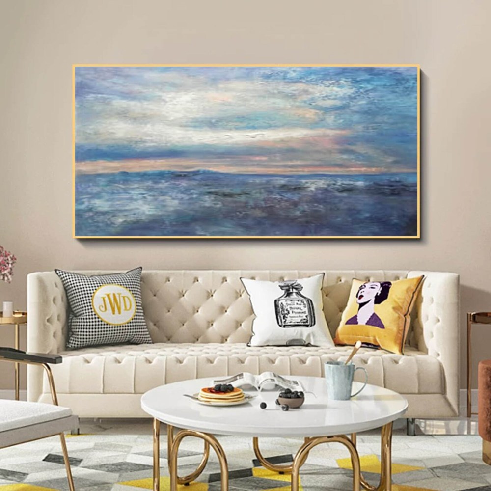 Blue Abstract Painting #ABSH162