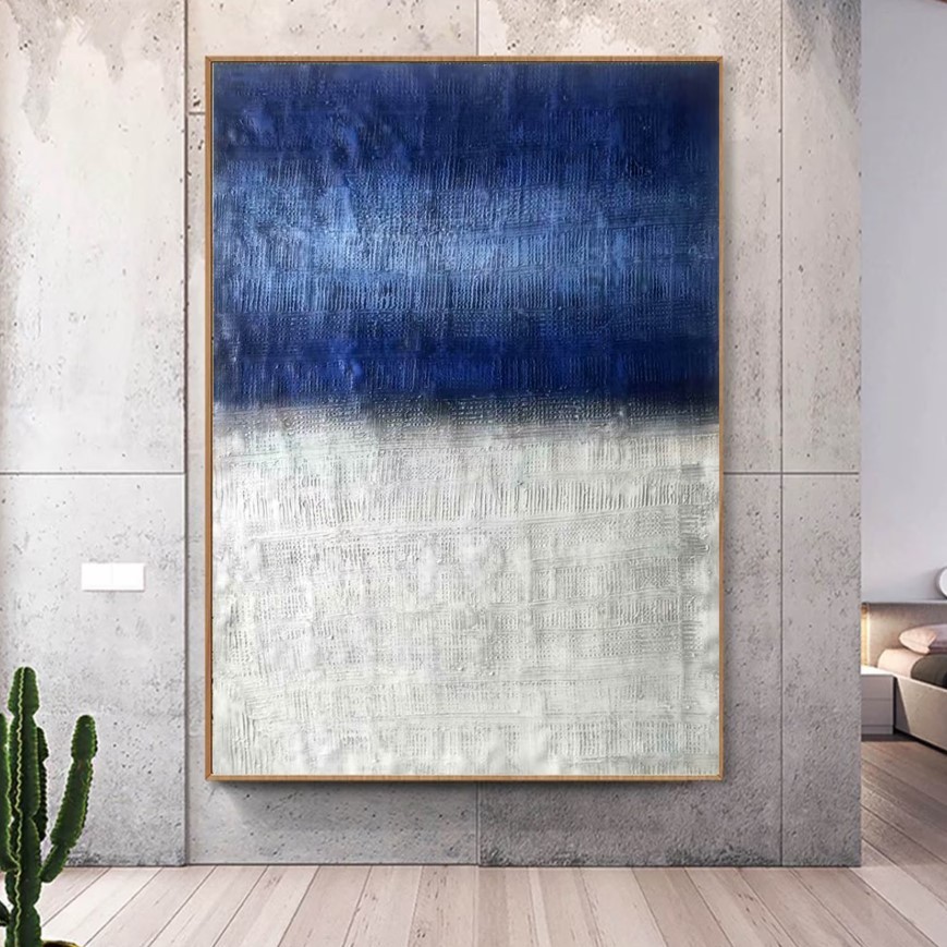 Blue Abstract Art #ABSH170