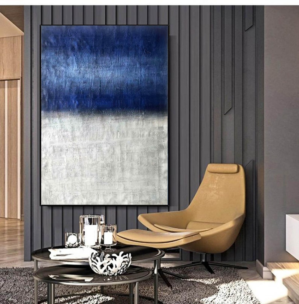 Blue Abstract Art #ABSH170