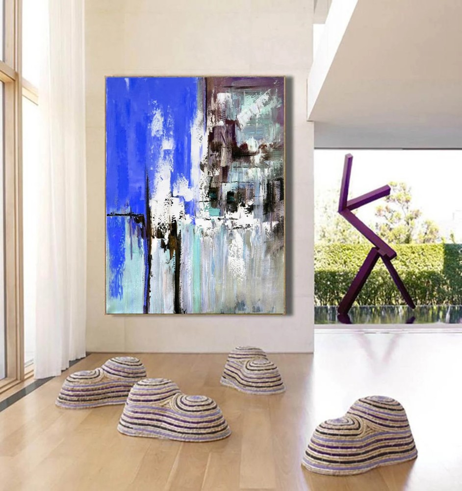 Blue Wall Art #ABSH174