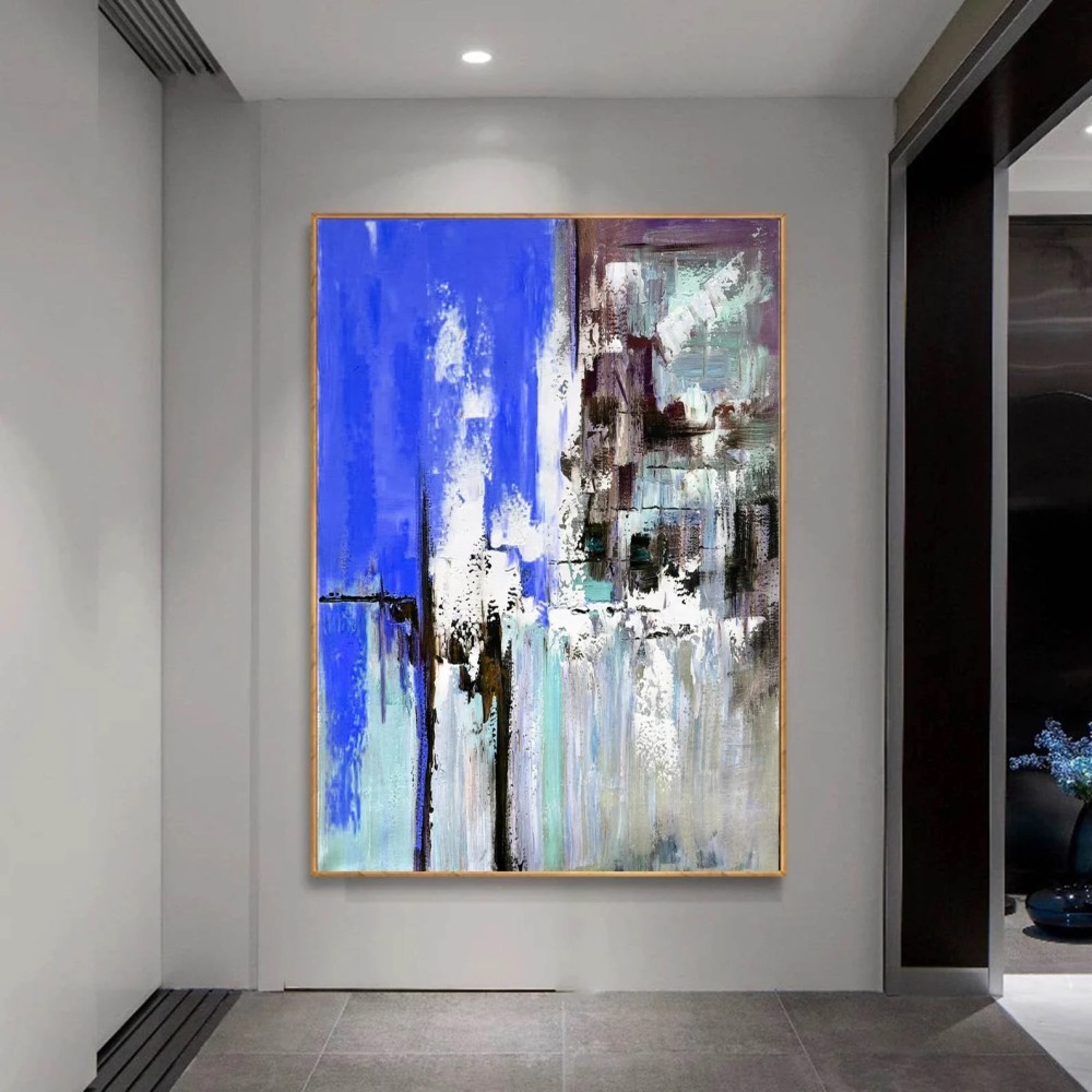 Blue Wall Art #ABSH174