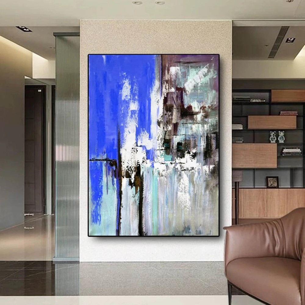 Blue Wall Art #ABSH174
