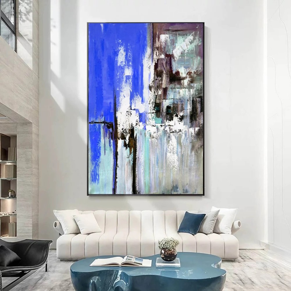 Blue Wall Art #ABSH174