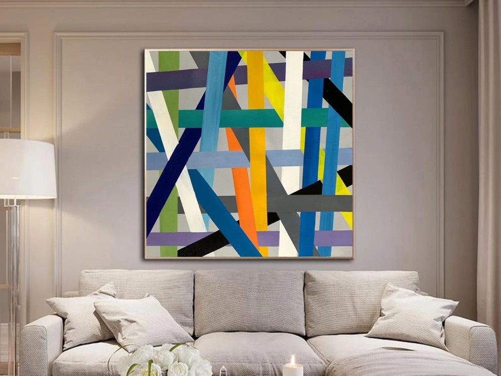 Modern Canvas Painting #ABSH237