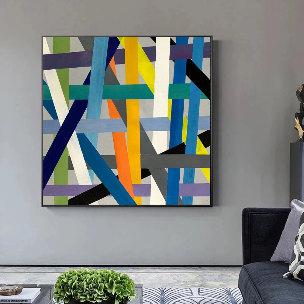 Modern Canvas Painting #ABSH237