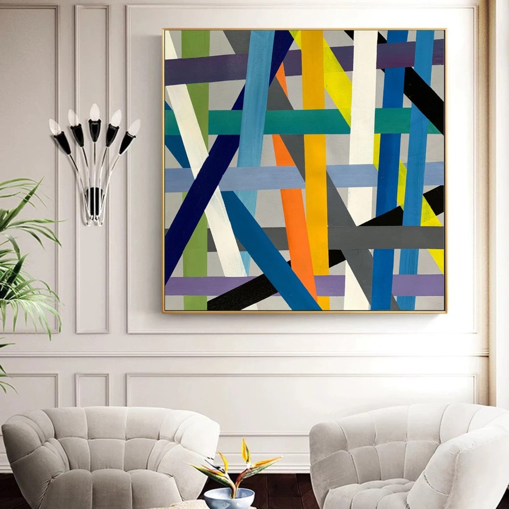 Modern Canvas Painting #ABSH237