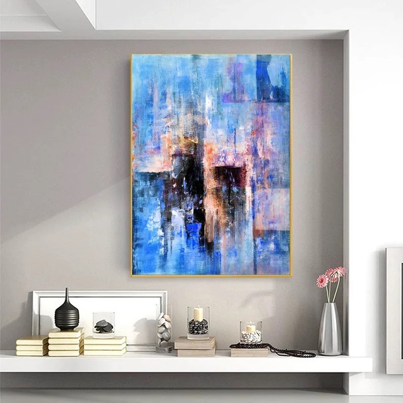 Large Canvas Art #ABSH252