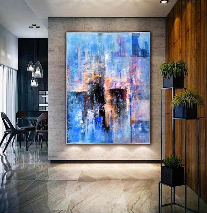 Large Canvas Art #ABSH252