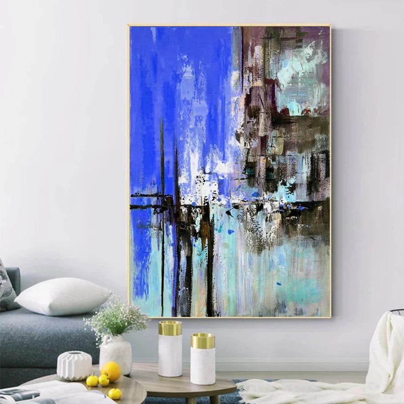 Large Canvas Art #ABSH253