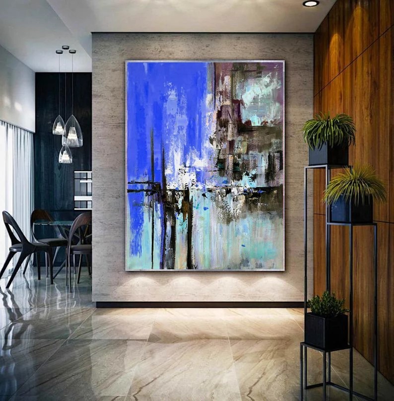 Large Canvas Art #ABSH253