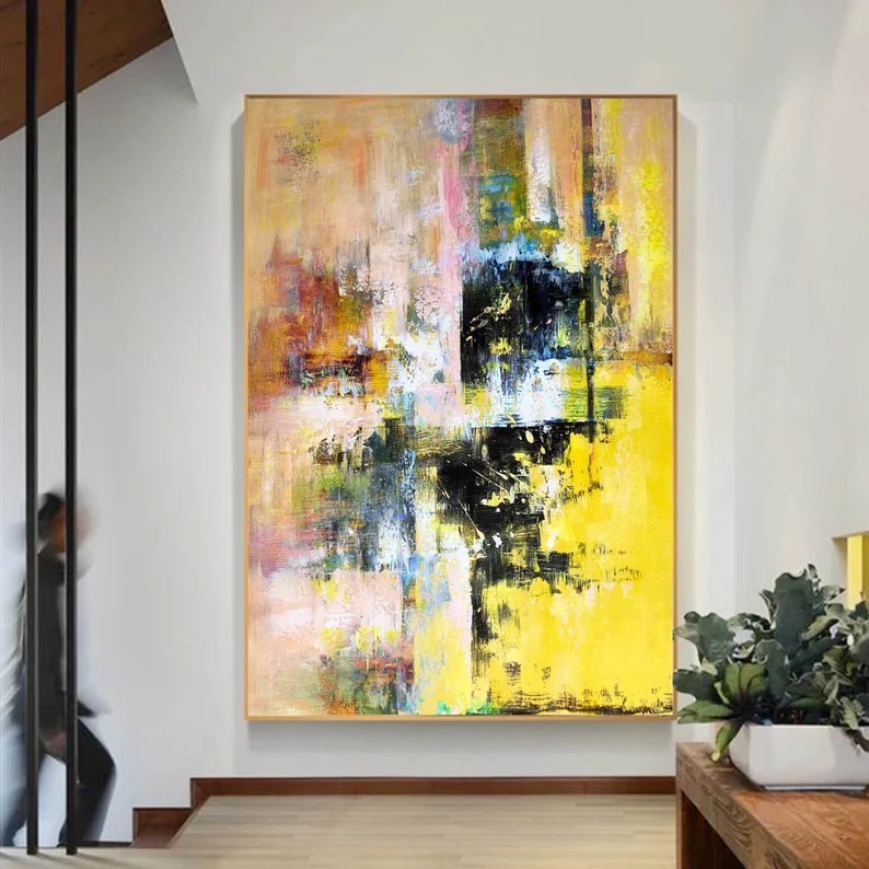 Modern Canvas Painting #ABSH257
