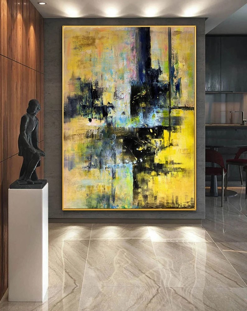 Modern Canvas Painting #ABSH258