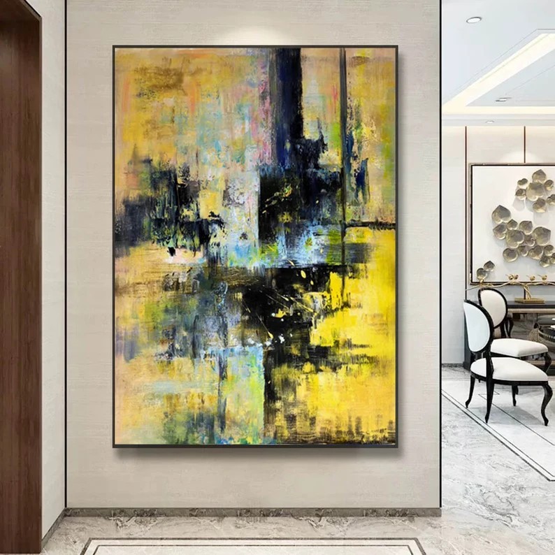 Modern Canvas Painting #ABSH258