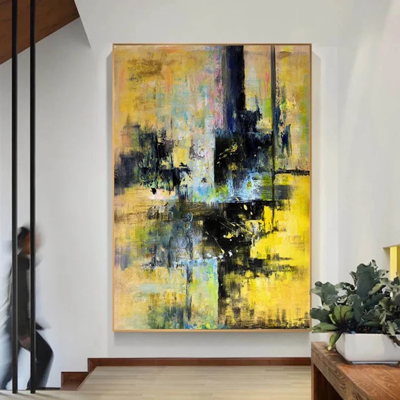 Modern Canvas Painting #ABSH258