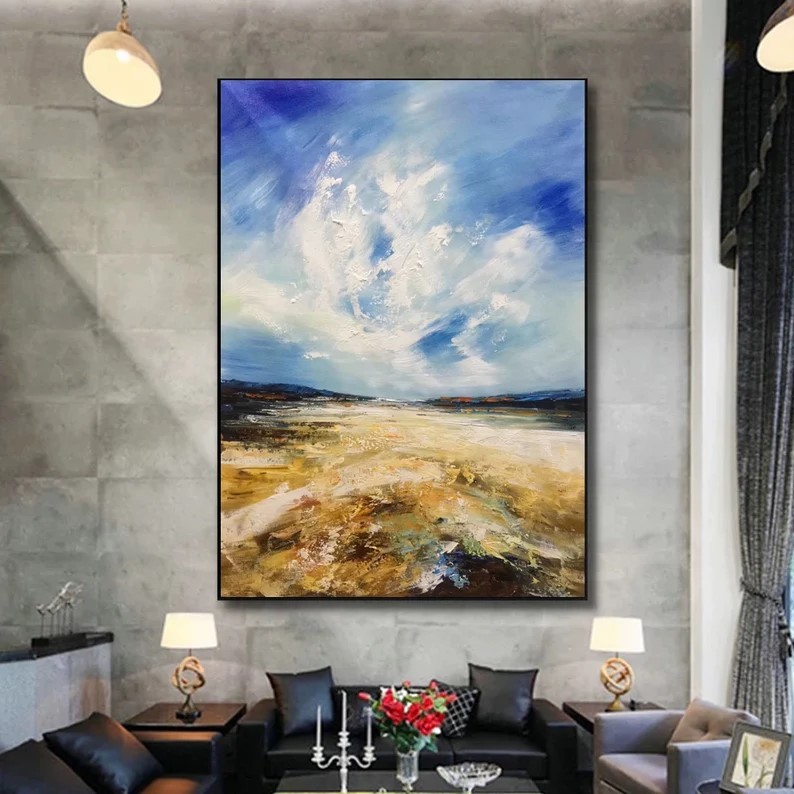 Modern Canvas Painting #ABSH368