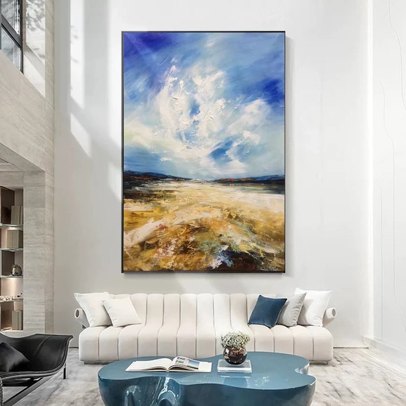 Modern Canvas Painting #ABSH368