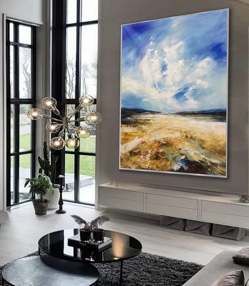 Modern Canvas Painting #ABSH368