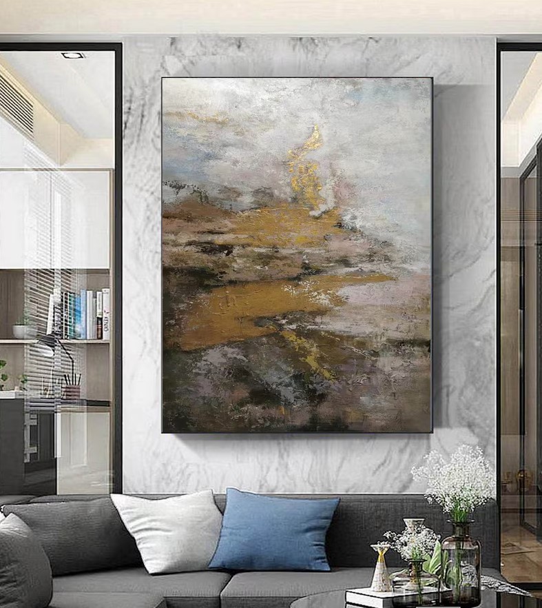 Modern Canvas Painting #ABSH369