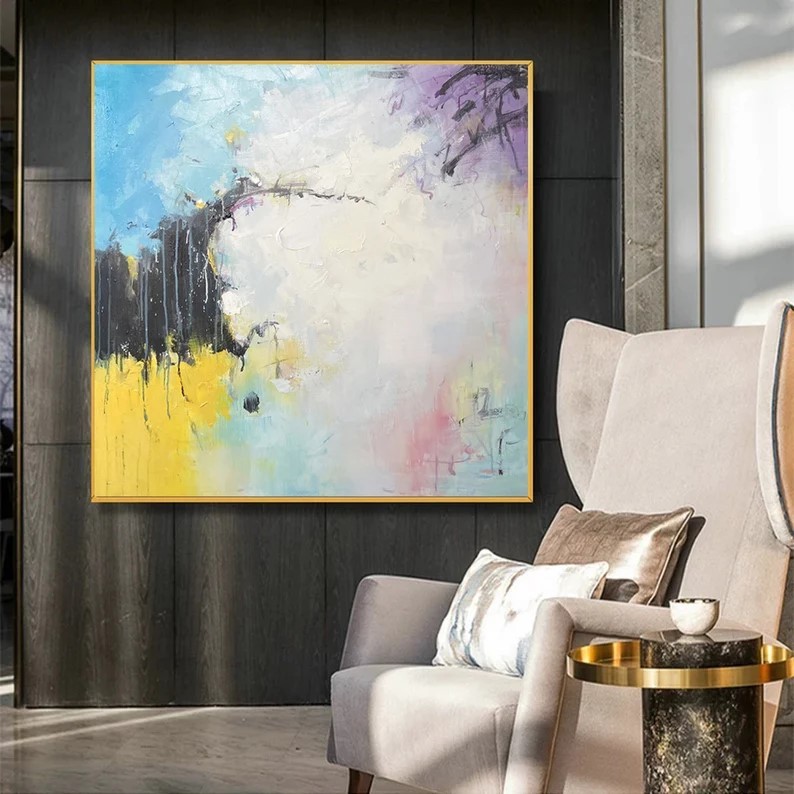 Abstract Canvas Art #ABSH307