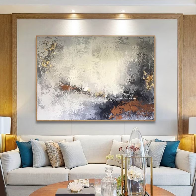 Large Abstract Painting #ABSH342